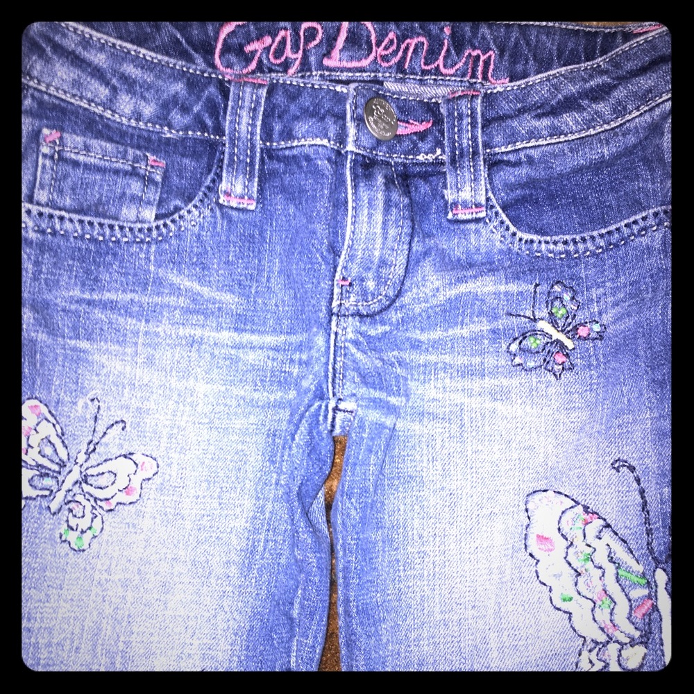 GAP Butterfly stitched  Denim Shorts